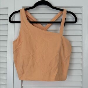 Lululemon Asymmetrical Tennis Tank in Summer Glow Size 12